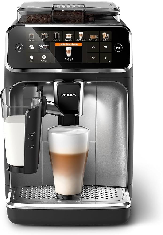 Philips 5400 Series Fully Automatic Espresso Machine - 12 Coffees, Easy-To-Clean LatteGo Milk Sys... | Amazon (UK)
