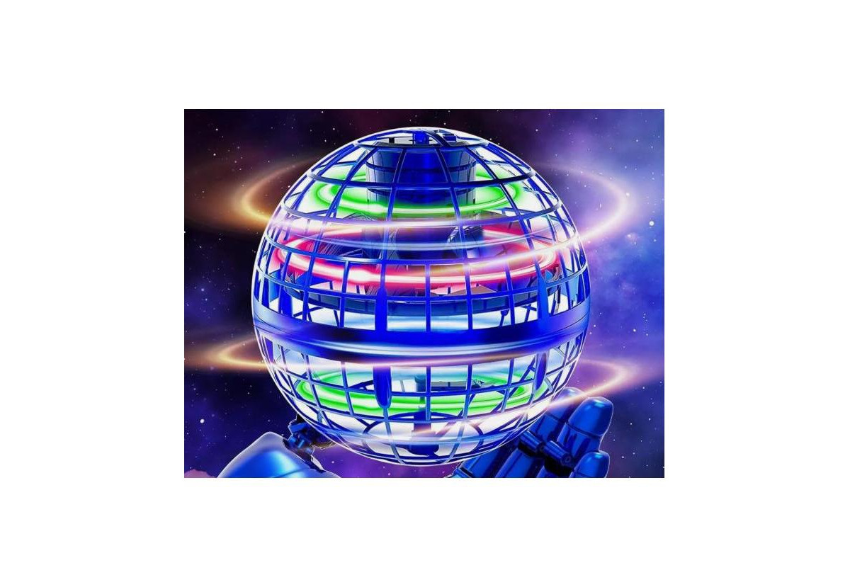 Flying Orb Ball - 2023 Hover Boomerang Ball Toy Cosmic Globe Built In Rgb Light - Blue | Macy's