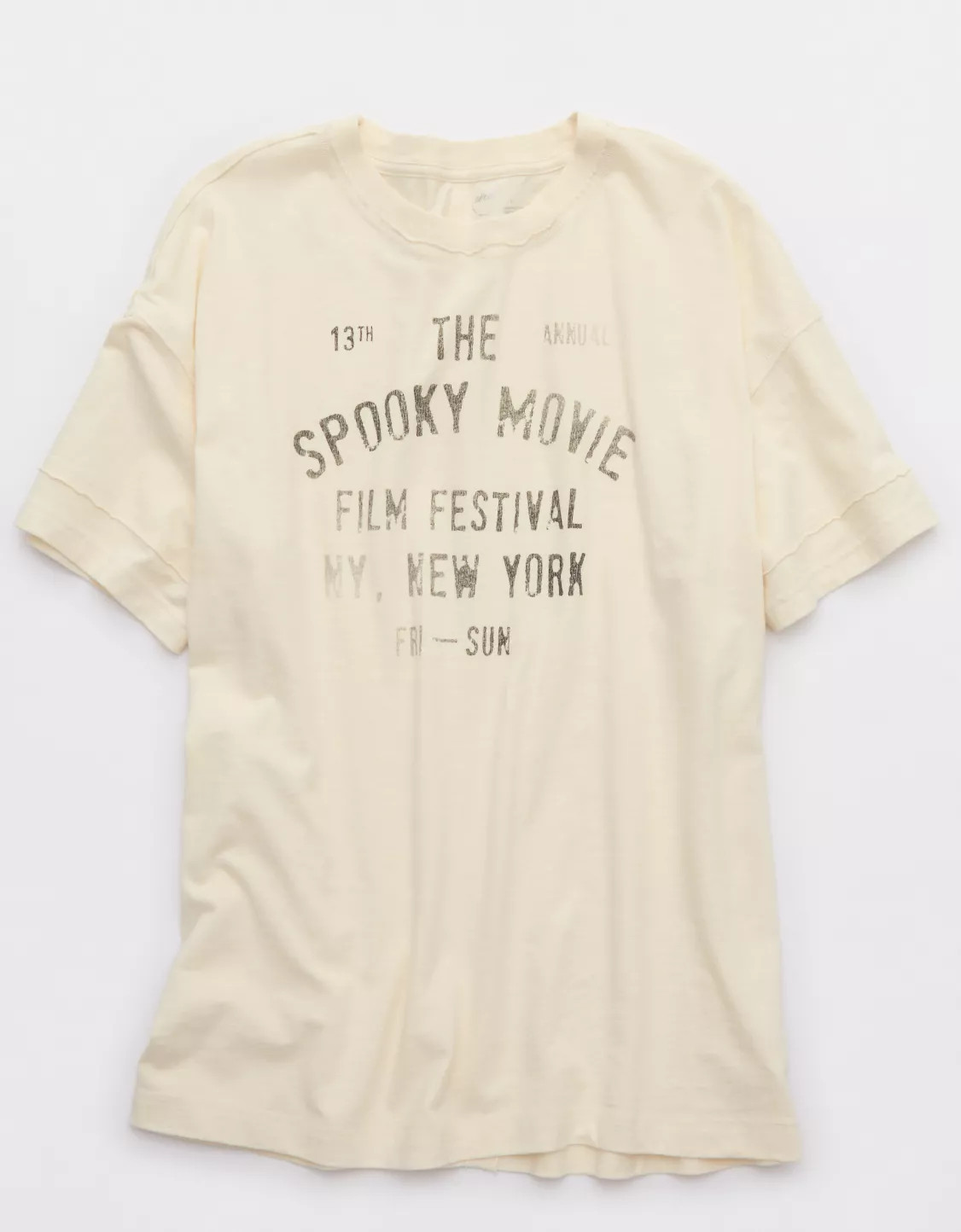 Aerie Oversized Crew Boyfriend T-Shirt | Aerie