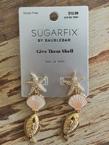 The perfect summer earring! Give them 🐚 🫶🏼
