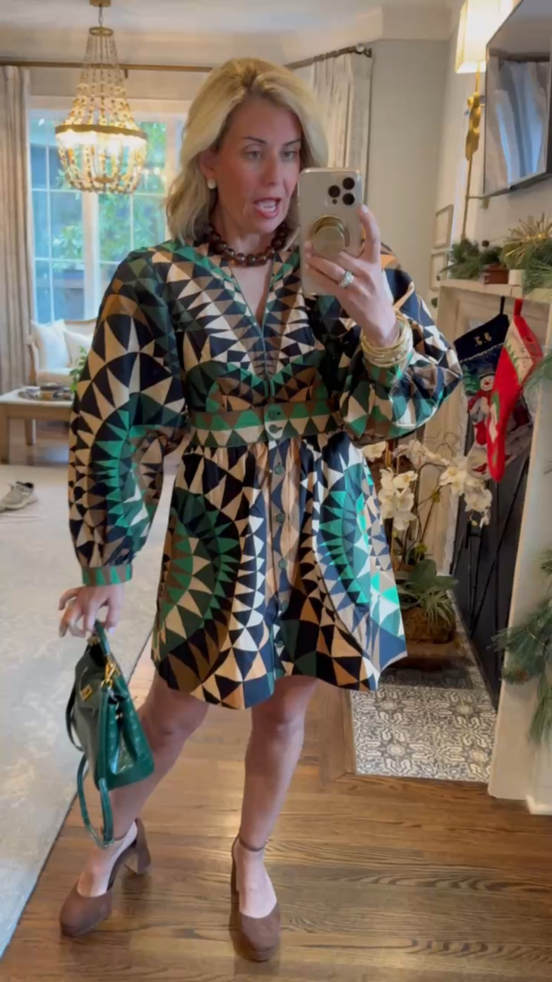 A little fit check for whatever is on your calendar -this dress is a YES 

S green dress, 8 shoe

#LTKOver40 #LTKSeasonal #LTKdayinmylife