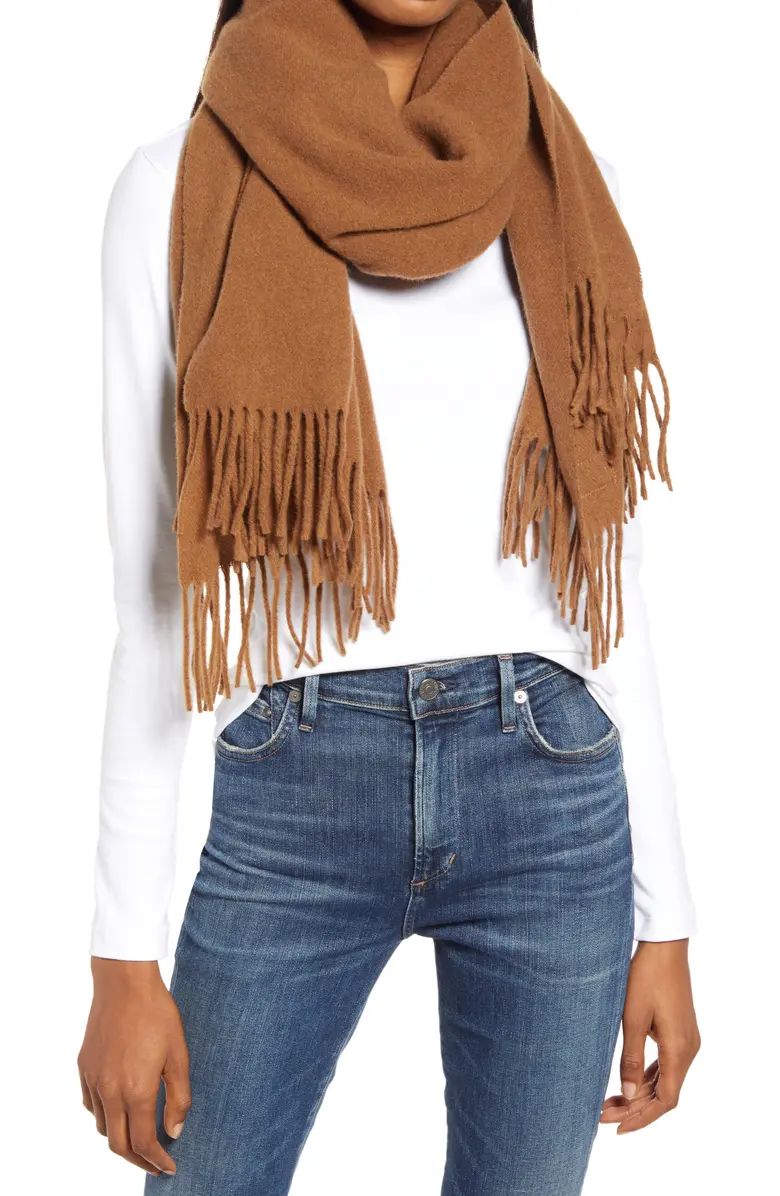 Addison Recycled Wool Scarf | Nordstrom
