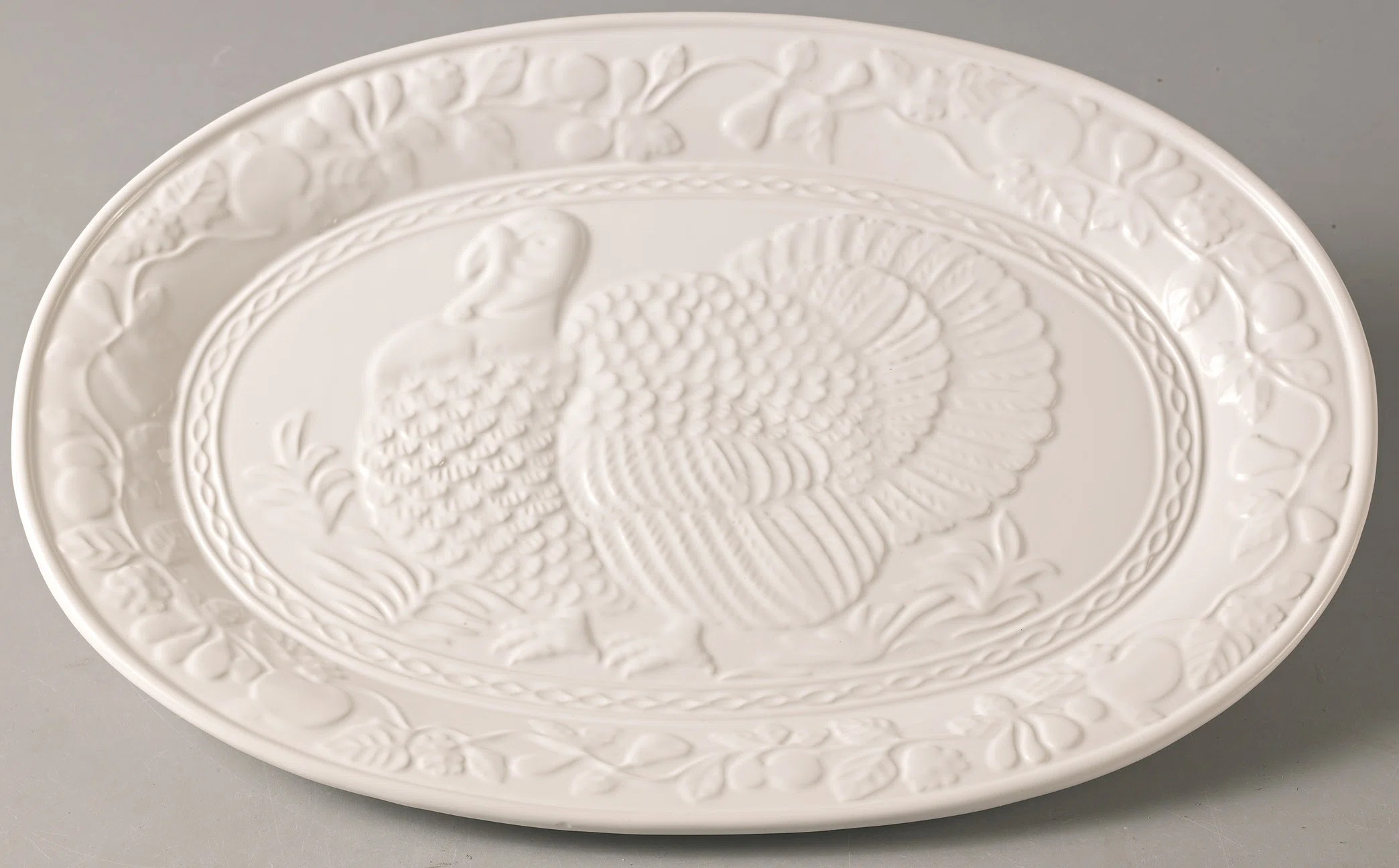 Red Vanilla Wild Turkey Platter | Birch Lane