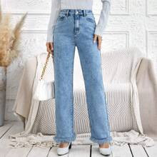 Womens Straight Leg Jeans | SHEIN