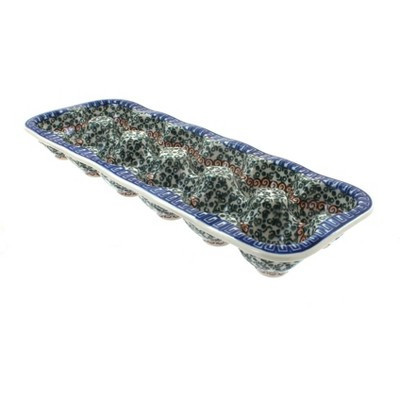 Blue Rose Polish Pottery Athena Egg Tray - 12 Count | Target