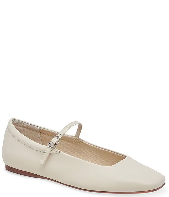 Reyes Leather Mary Jane Ballet Flats | Dillard's