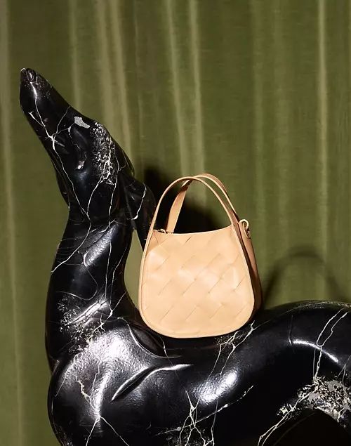 The Sydney Crossbody Bag: Woven Leather Edition | Madewell