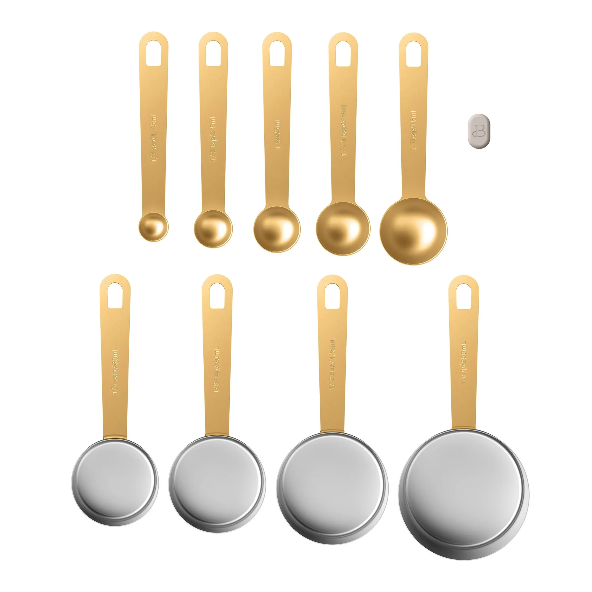Beautiful 9-Piece Measuring Kitchen Utensil Set by Drew Barrymore | Walmart (US)