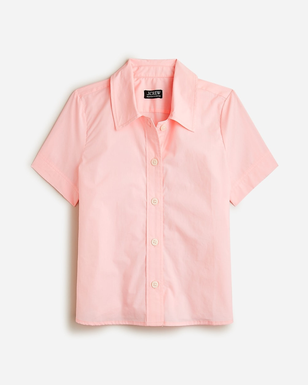 Gamine shirt in cotton poplin | J. Crew US