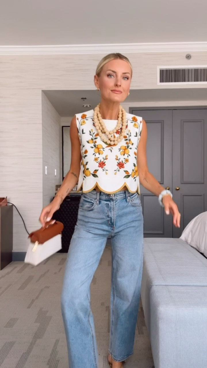 Mixing and matching the pieces in a set are a must! 👏🏻 I love the scalloped hem on this top and how good is the wash on these jeans? Definitely worth the investment! Wearing XS/27

Loverly grey, Shopbop, how to style matching set, best women’s denim, floral scallop shell top, raffia necklace

#LTKSeasonal #LTKootd