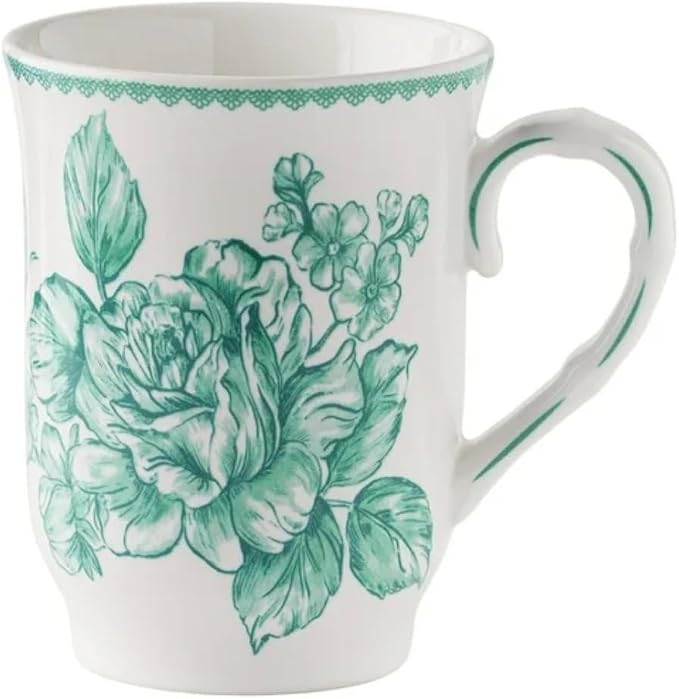 Pioneer Women Agatha 4-Piece Mug Set (green) | Amazon (US)