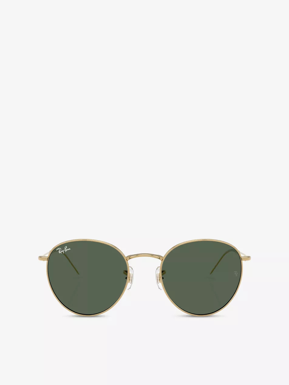 RBR0103S Round-Frame Metal Sunglasses | Selfridges