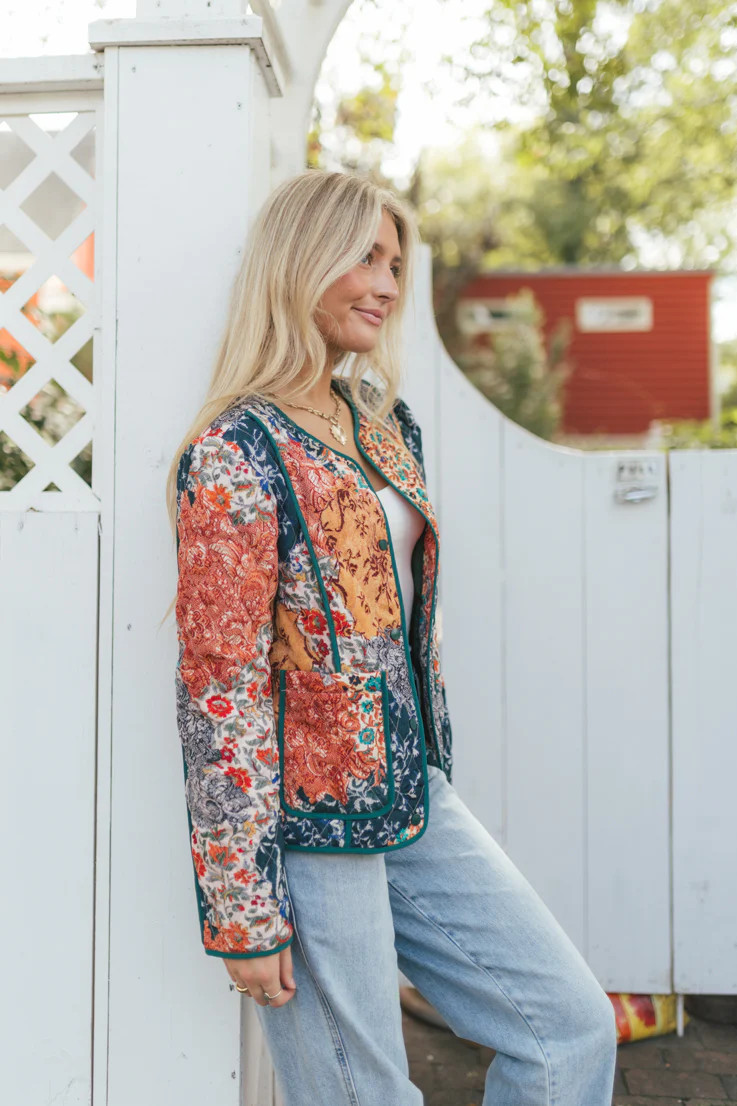 Patched Up Jacket | Vestique