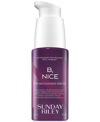 Sunday Riley B3 Nice 10% Niacinamide Serum, 30 ml - Macy's | Macy's