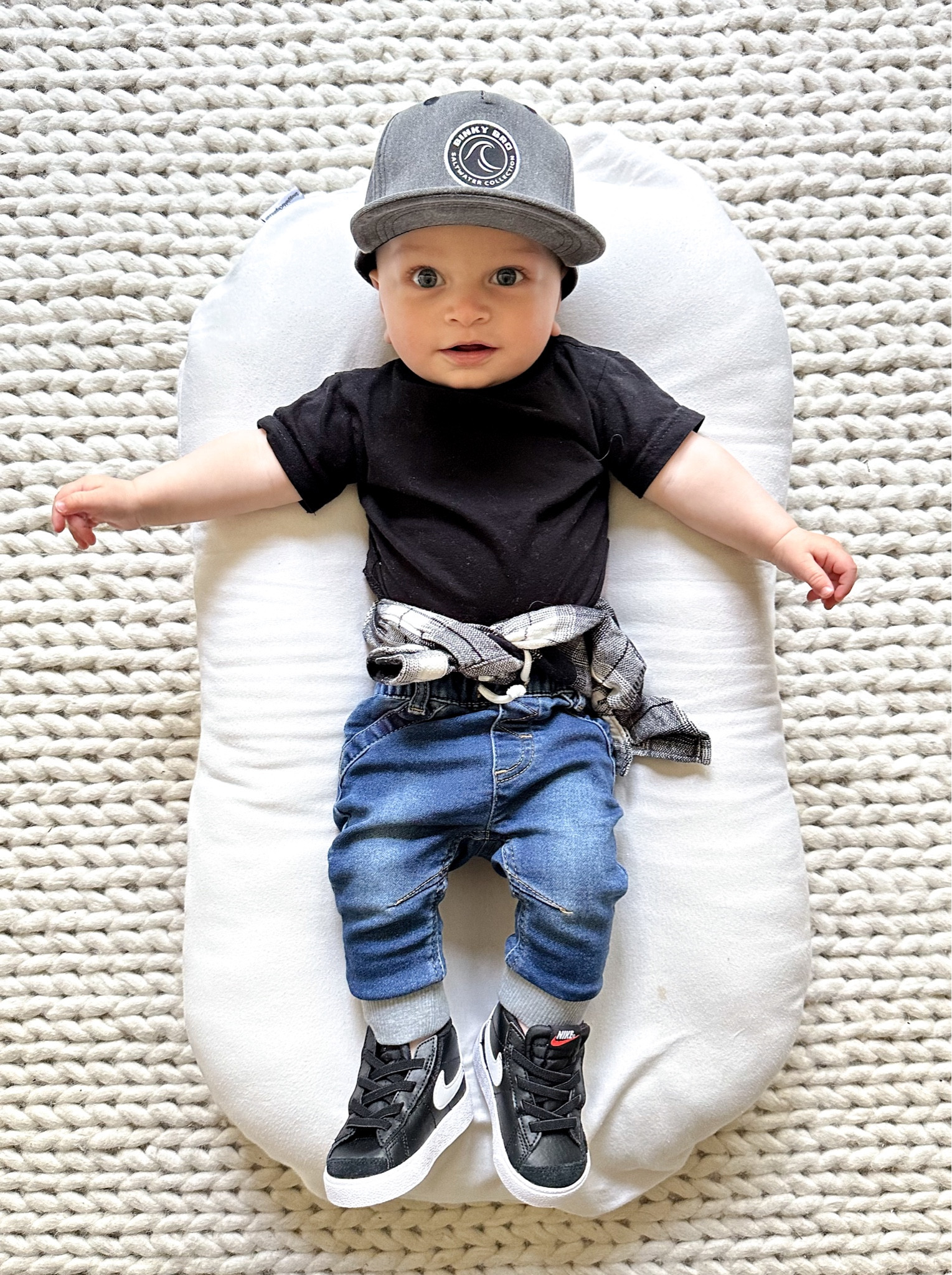 How are we 6mo old??  

#babyboystyle #babyboyoutfit

#LTKkids #LTKfamily #LTKbaby