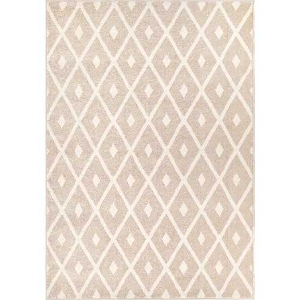 My Texas House Bailey Indoor/ Outdoor Area Rug, Beige, 7'8" x 10'10" | Walmart (US)