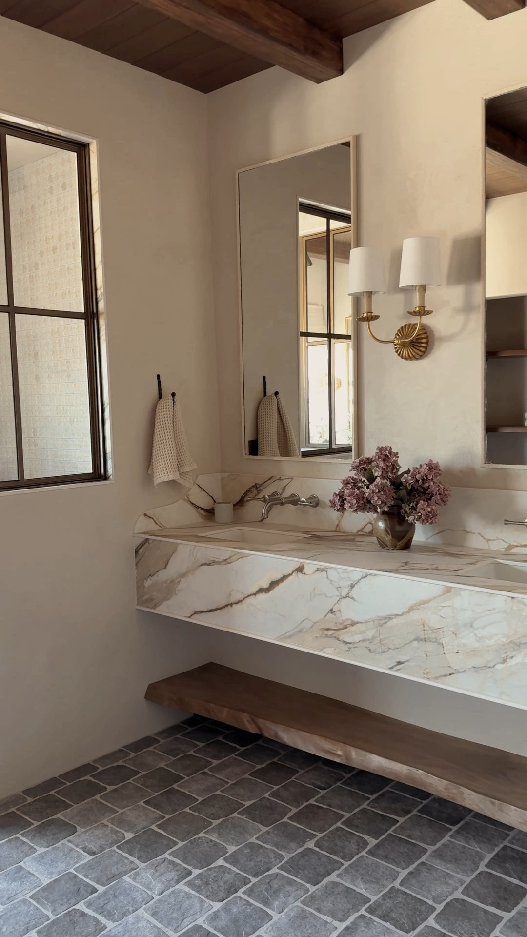 Our primary bathroom reveal is live now at Jennasuedesign.com!

#LTKHome