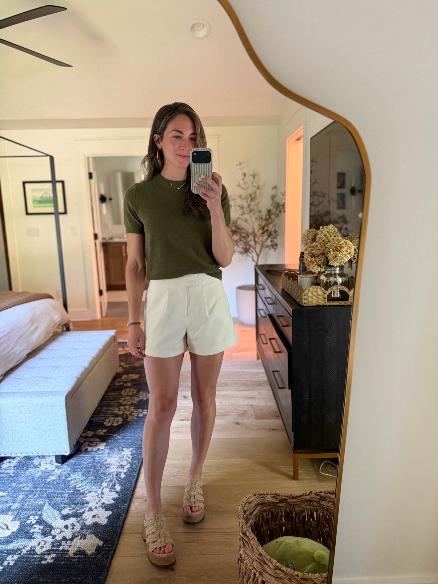OOTD. These tailored trouser shorts from Target get worn on REPEAT

#LTKmomlife #LTKootd