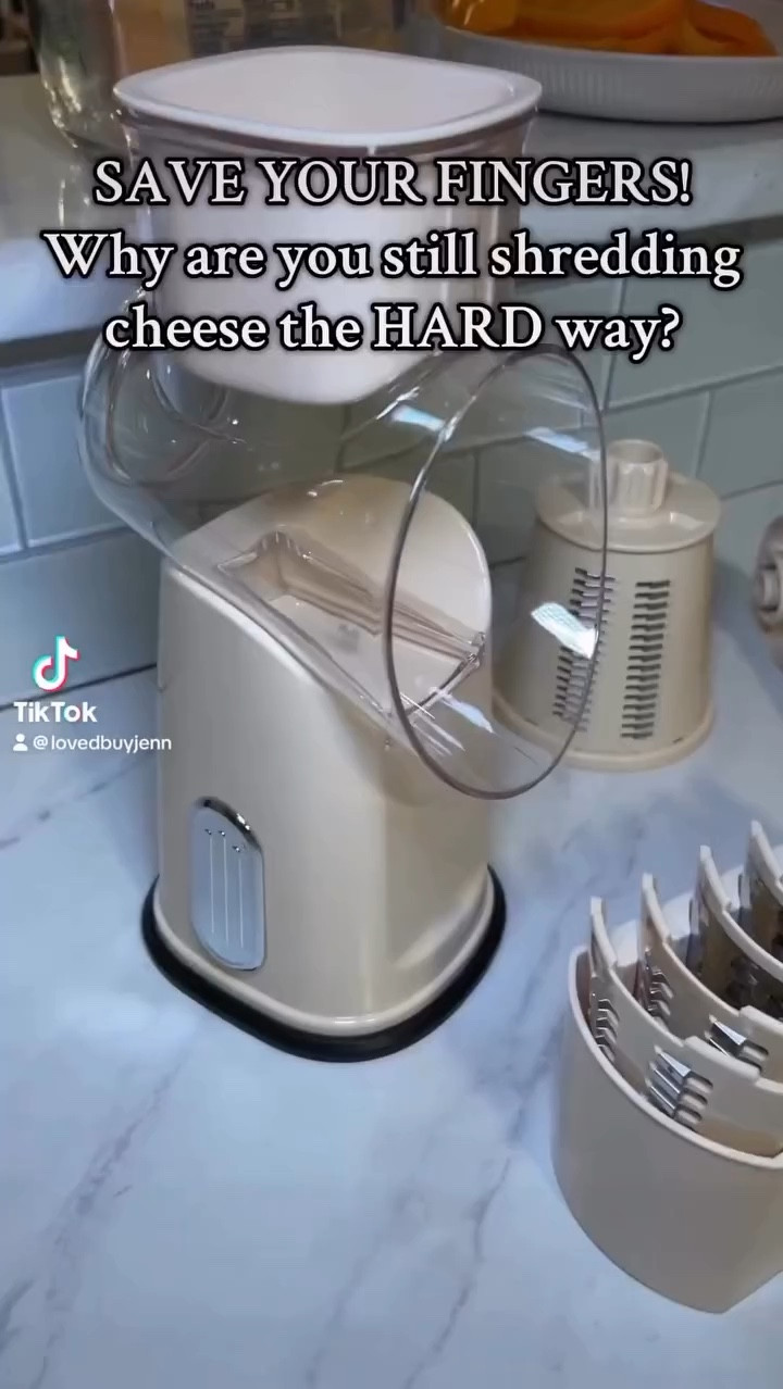 

No more messy chopping! 🧀 This rotating kitchen cheese grater makes shredding cheese, vegetables, chocolate, and nuts effortless. Perfect for quick meal prep, baking, and entertaining. Durable, easy to clean, and a must-have for every kitchen!

rotating cheese grater for kitchen use
multi-purpose handheld grater for vegetables and cheese
easy-to-clean rotary cheese grater
kitchen tool for grating chocolate, nuts, and cheese
best rotating grater for cooking and baking

#KitchenHacks #CheeseGrater #MealPrepMadeEasy #CookingEssentials #RotaryGrater