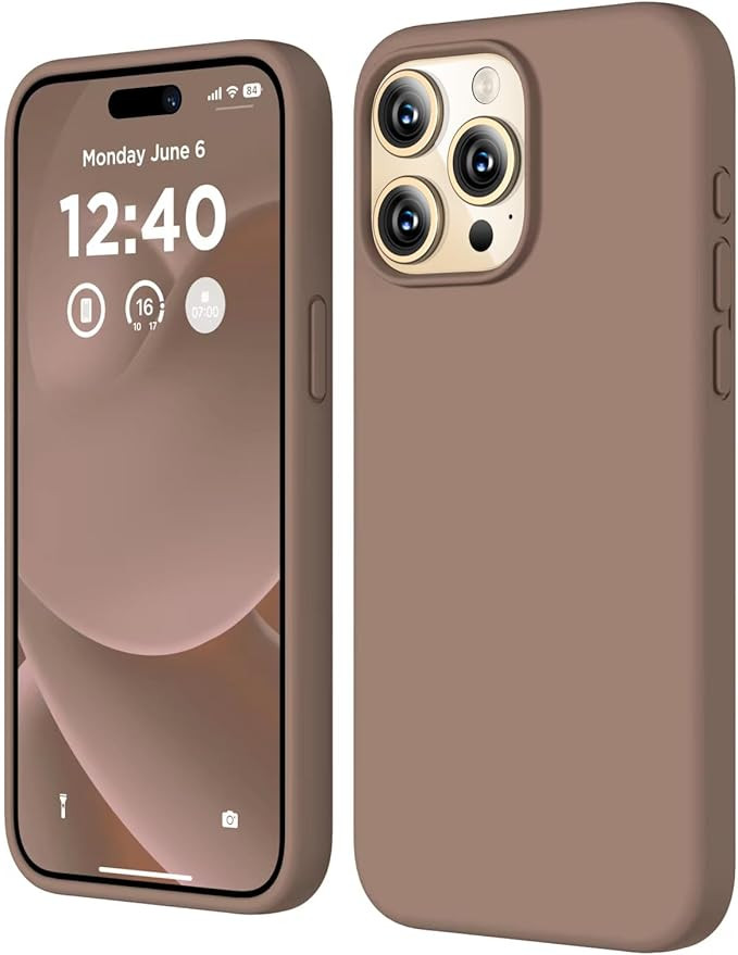 Compatible with iPhone 15 Pro Case, Liquid Silicone Case, Full Body Shockproof Protective Cover S... | Amazon (US)