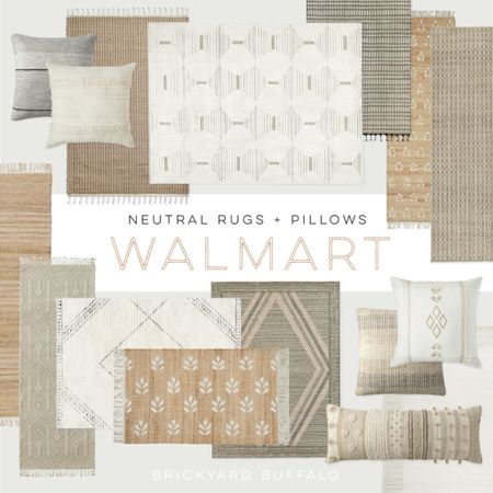 Neutral vibes all day! Loving these tugs and pillows for any room that never go out of style.

#NeutralChic #HomeEssentials #ModernNeutrals