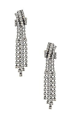 DANNIJO Nick Earring in Silver from Revolve.com | Revolve Clothing (Global)