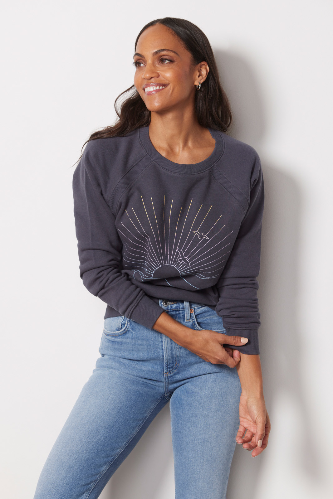 EVEREVE Raya Sunset Pullover | EVEREVE | Evereve