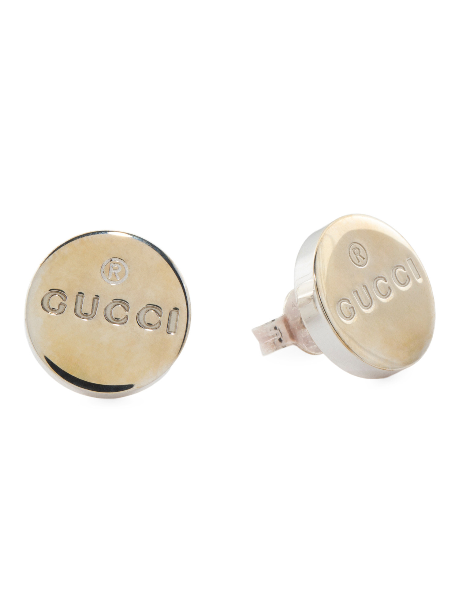 Made In Italy Sterling Silver Trademark Earrings | TJ Maxx