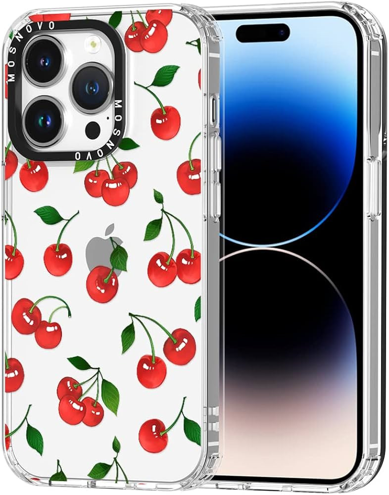 MOSNOVO for iPhone 14 Pro Case, [Buffertech 6.6 ft Drop Impact] [Anti Peel Off] Clear Shockproof ... | Amazon (US)