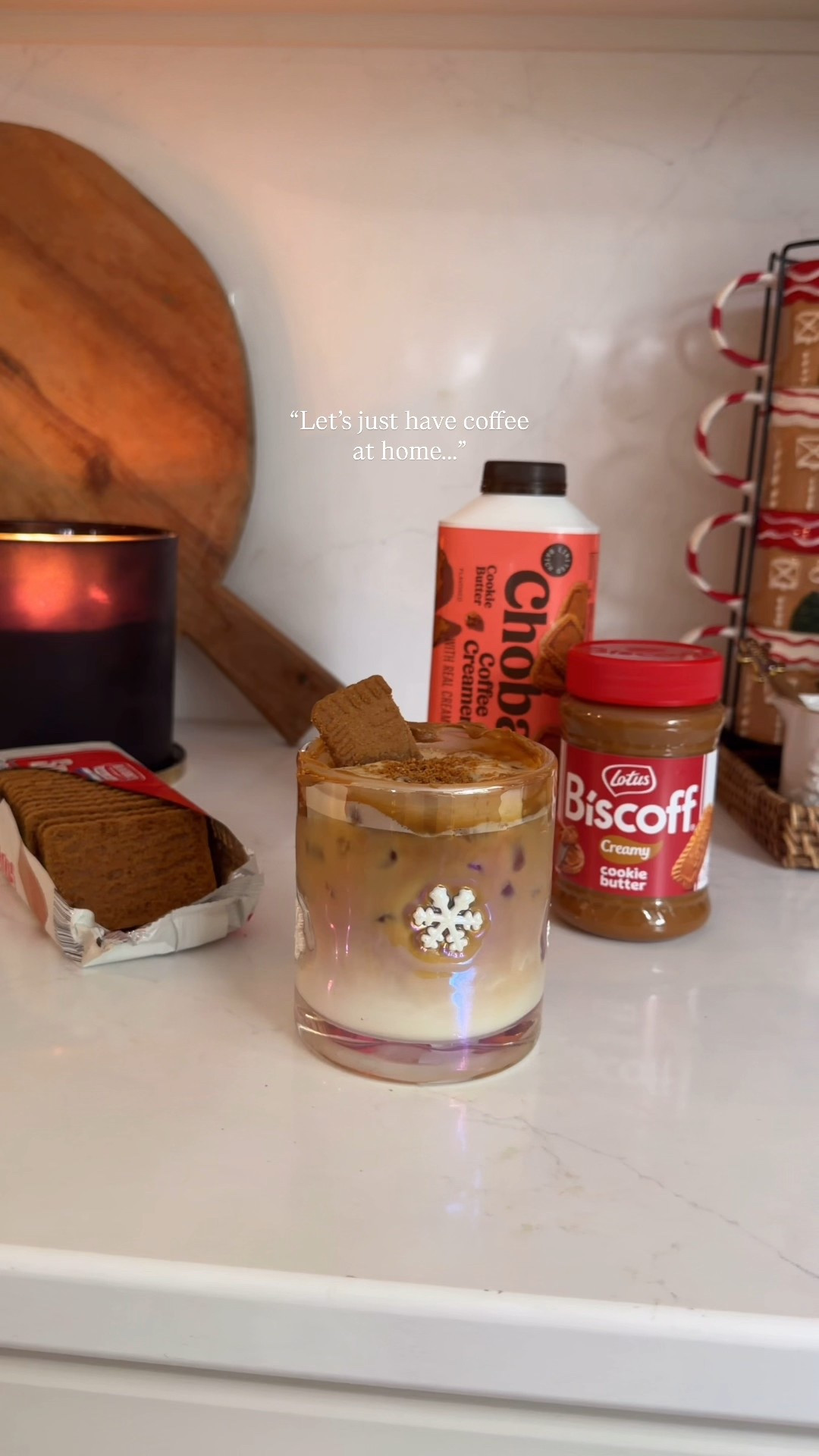 Cookie butter shaken espresso just tastes better in a festive Christmas glass ♥️

#LTKHoliday #LTKHome