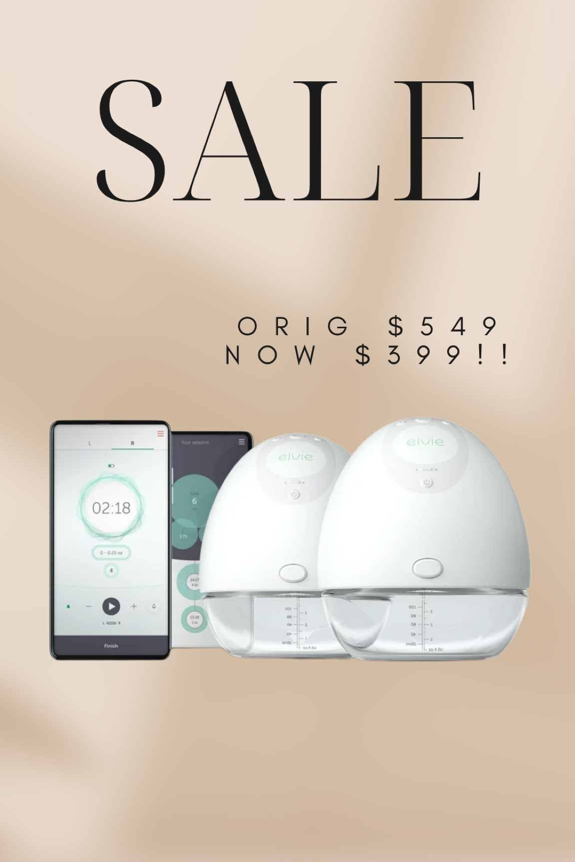 One of the lowest I’ve ever seen Elvie pumps! These were a game changer for my breastfeeding journey x 2.

#LTKbump #LTKbaby #LTKsalealert