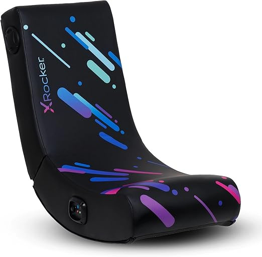 X Rocker Video Gaming Floor Rocker Chair, Built-in Audio, Foldable, for Gamers, Bedroom, or Game ... | Amazon (US)