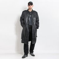 Schwarzer Leder Trenchcoat Vintage 90Er Jahre Matrix Herren Gr. L | Etsy (DACH)