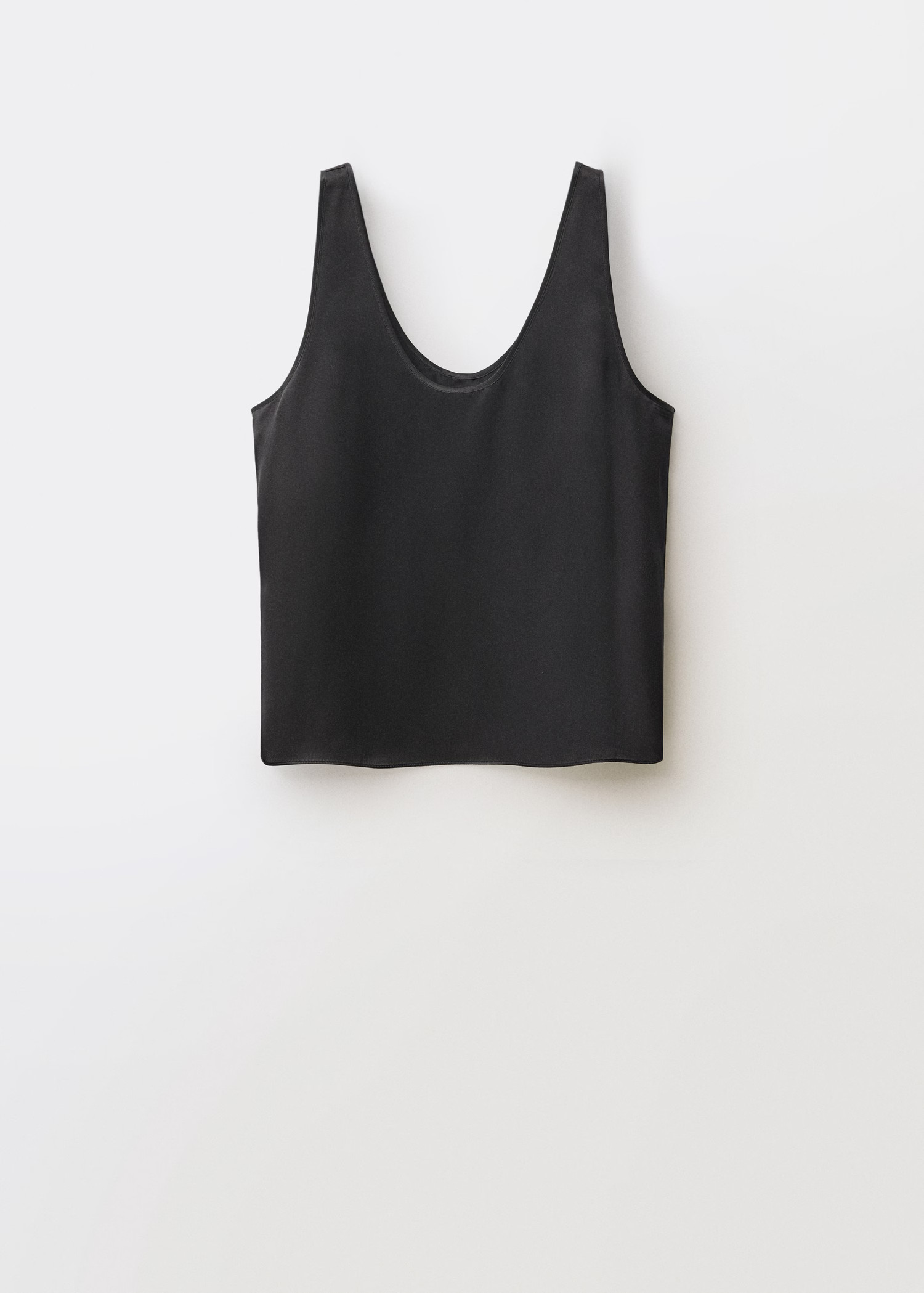Silk top with straps - Women | MANGO United Kingdom | MANGO (UK)