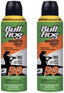 BullFrog Mosquito Coast, 2 in 1 Sunscreen/Insect Repellent, Water Resistant, 8 Hour Protection, C... | Amazon (US)
