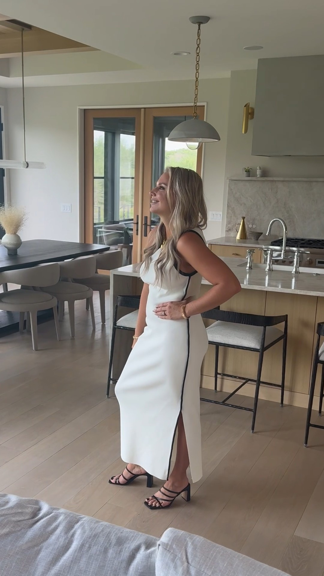 Vici white and black dress, work clothes, heels, photo shoot.

#LTKWorkwear #LTKSaleAlert #LTKStyleTip