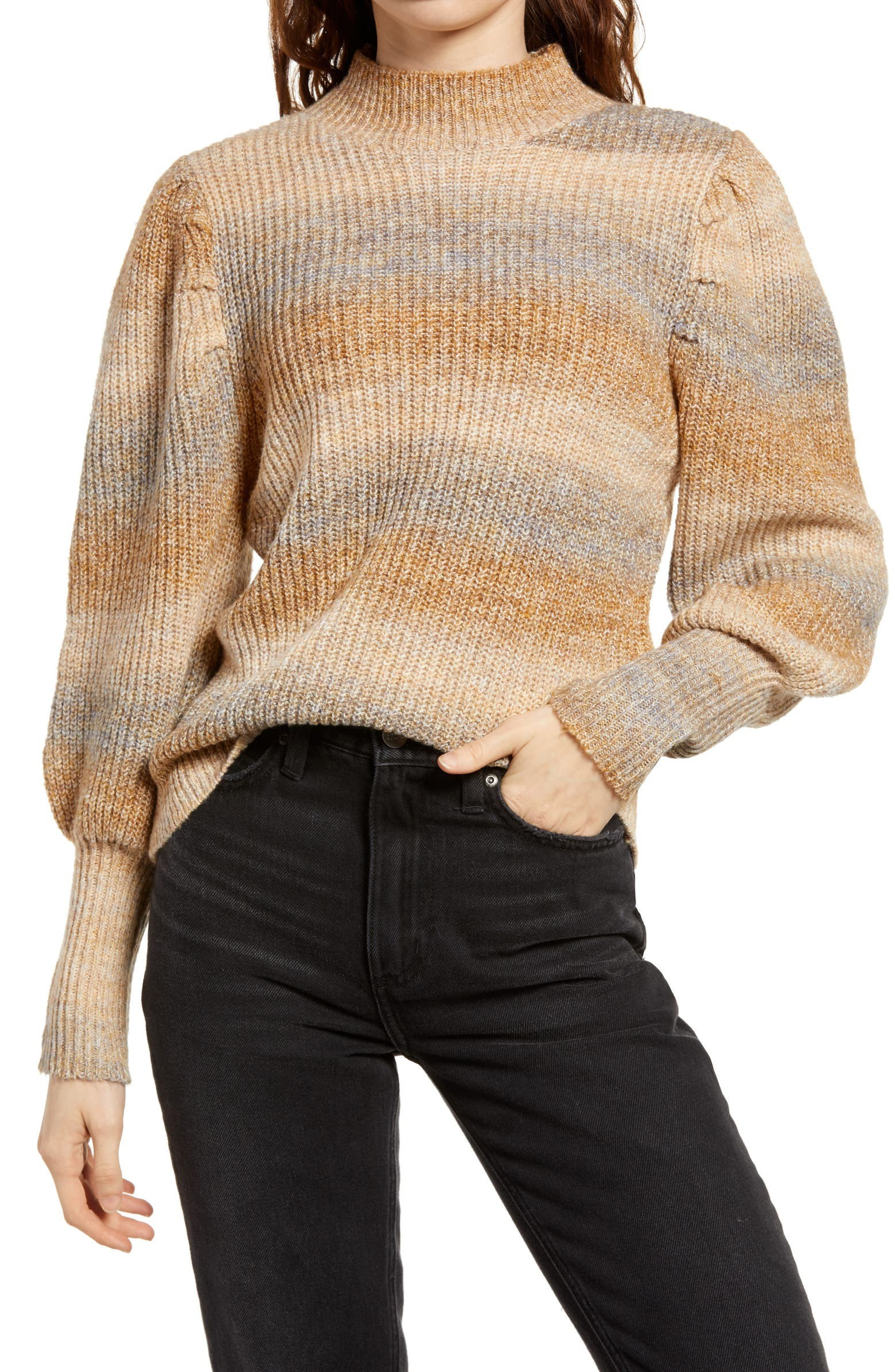 Stripe Space Dye Sweater | Nordstrom
