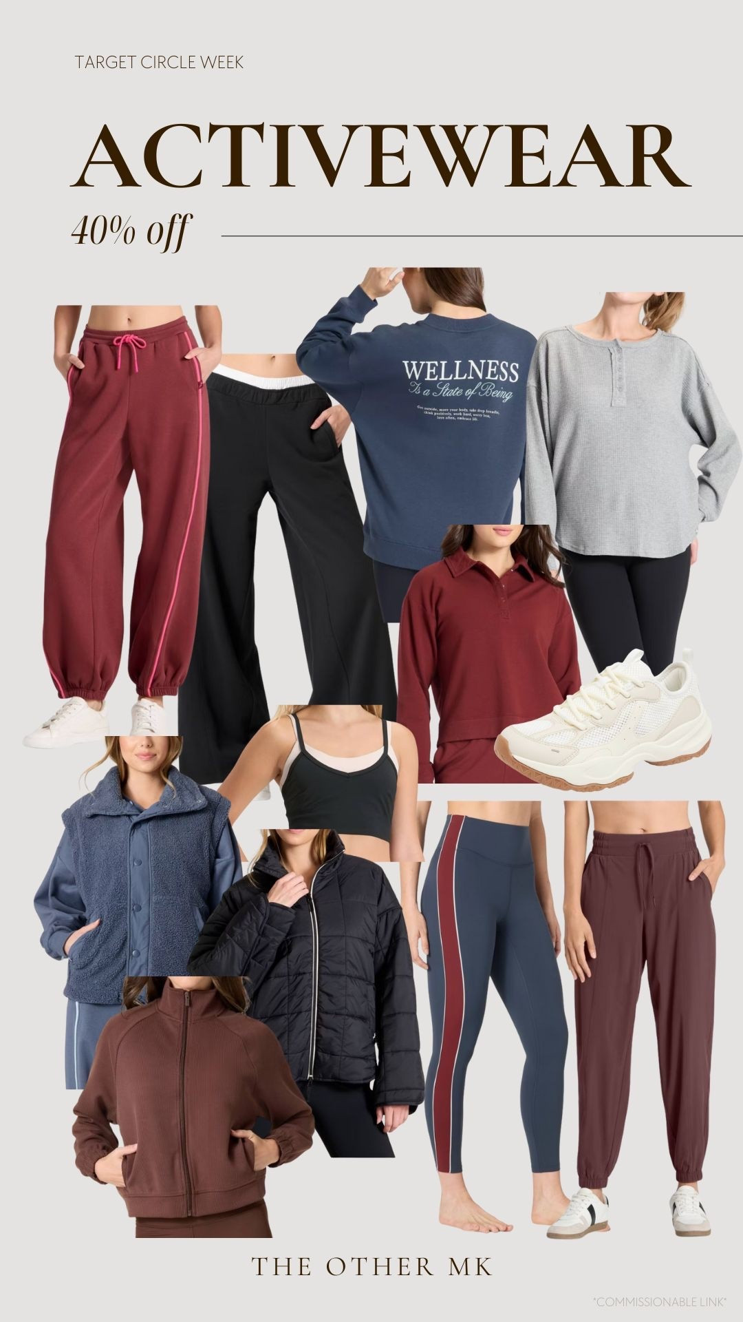 Target Circle Week Activewear. 40% off now. 

Activewear, Comfy Outfit Inspo, Fall Outfit Inspo, Cold Weather Outfits, Sweatsets, Target circle week, target sale, midsize loungewear, fall sets, fall ootd, wfh outfit, affordable lounge, cozy matching sets, comfy chic looks, casual at-home style, work from home outfits, weekend loungewear finds, soft sets, fall matching set, elevated lounge fashion, midsize comfy style, lounge looks that go outside, pajamas, pj set, athleisure, activewear, brown, trendy looks, trending,  fall colors, fall style

#LTKStyleTip #LTKActive #LTKSaleAlert