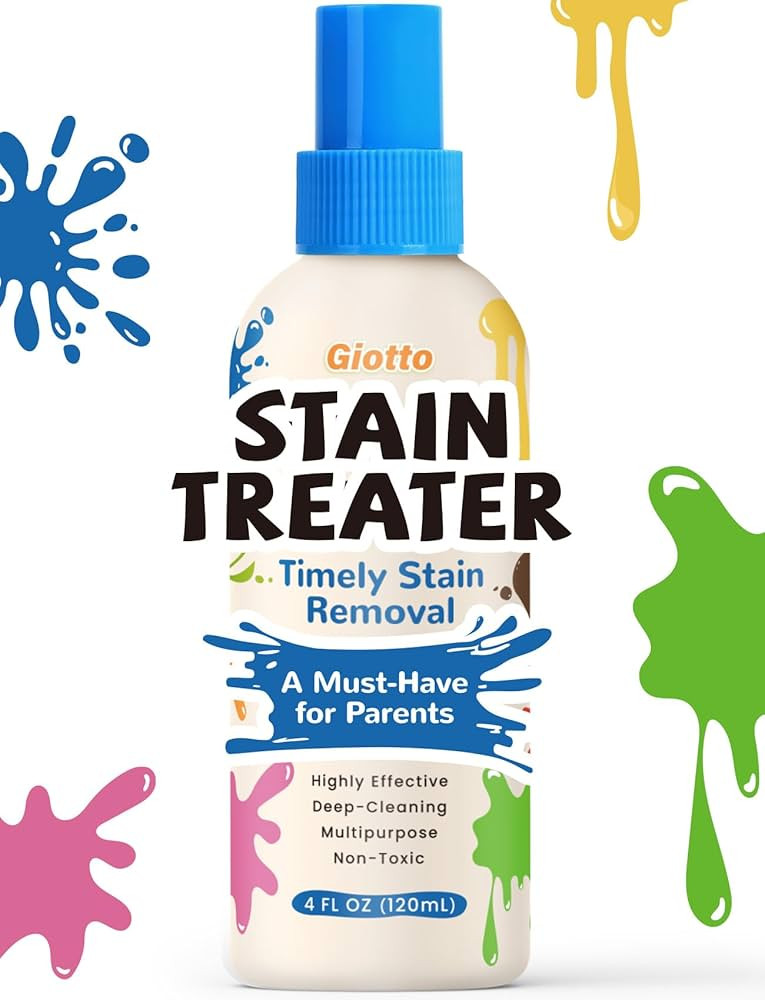 Giotto Stain Treater Spray – 4oz Stain Remover For Baby Clothes Laundry, Enzyme Fabric Treatmen... | Amazon (US)