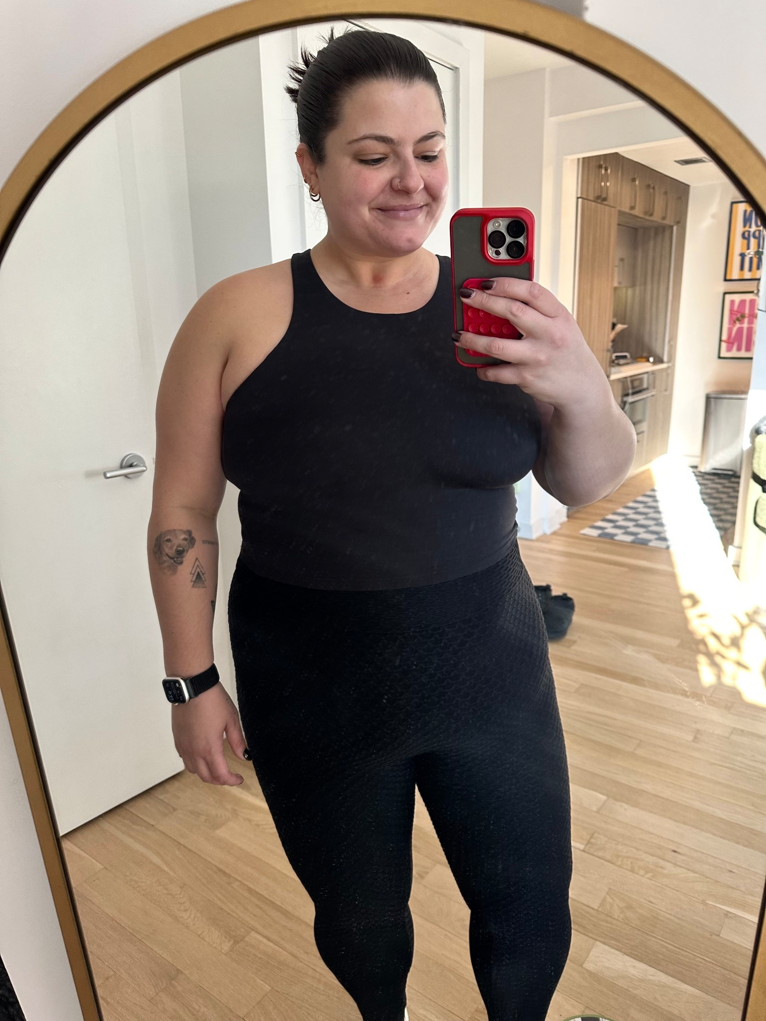 This tank comes in a cropped style and full length style - stretchy, supportive lining for the chest, and UNDER $20!!!! On clearance if you buy it online now 🩵

#LTKActive #LTKootd #LTKFindsUnder50