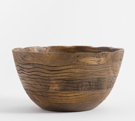 Wooden Decorative Bowl | Pottery Barn (US)