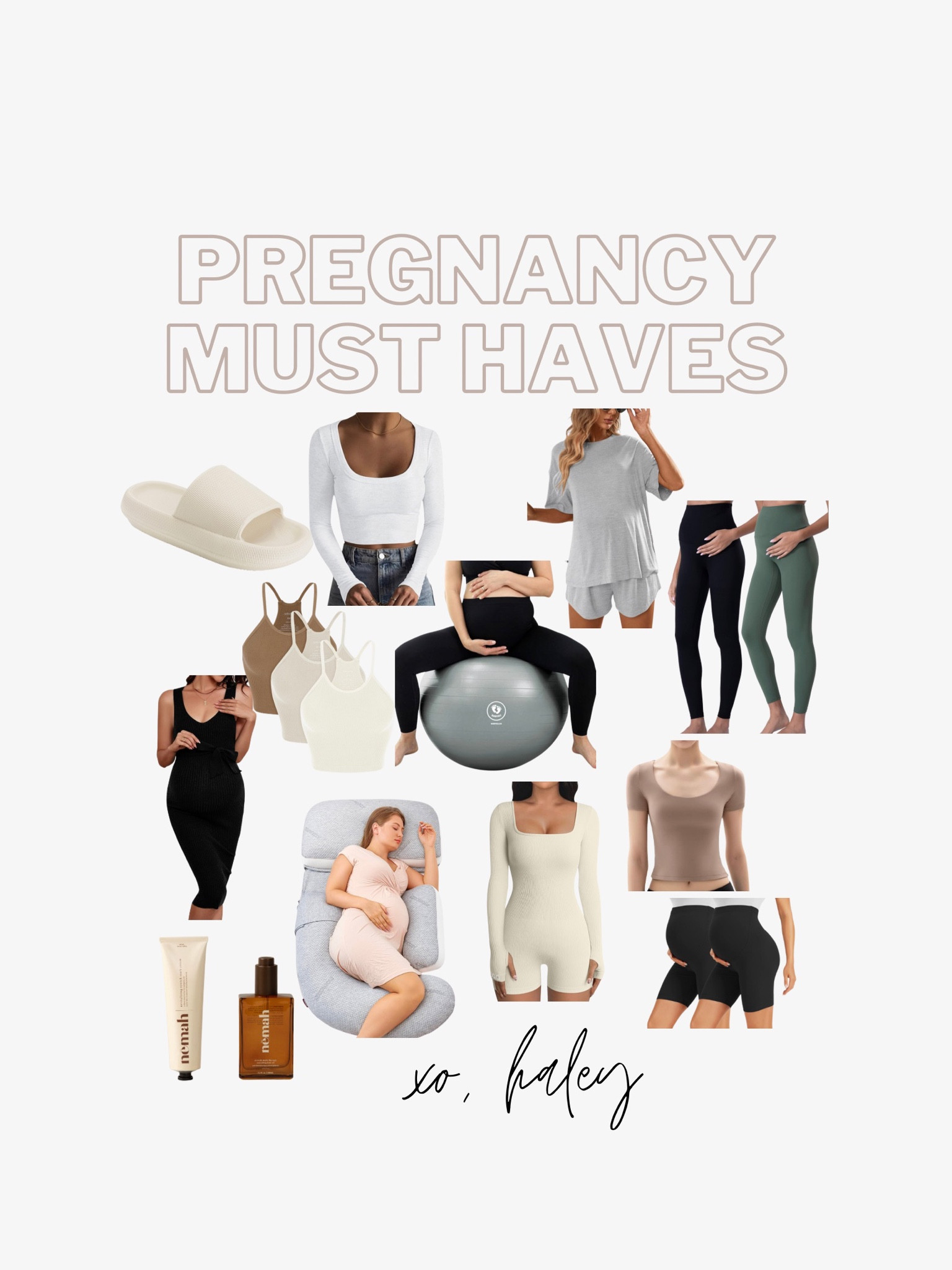 All my pregnancy must haves so far, currently 27 weeks 🥰