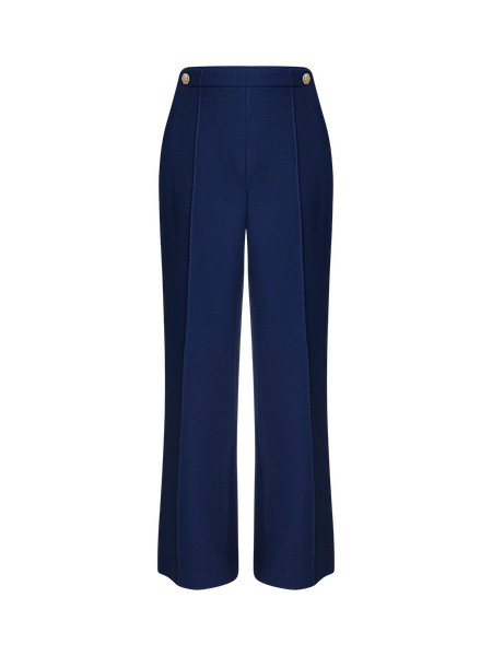 The Wide-Leg Sailor Pant in Texture | Ann Taylor