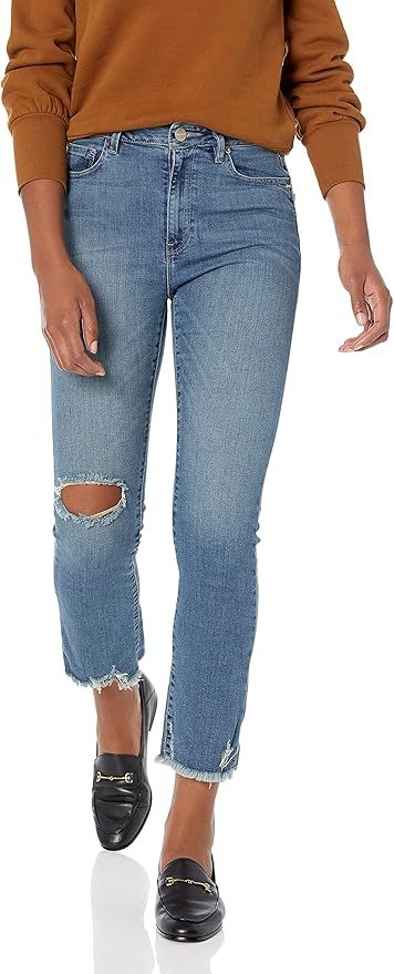 Lola Jeans Women's Lola High Rise Straight Jeans | Amazon (US)