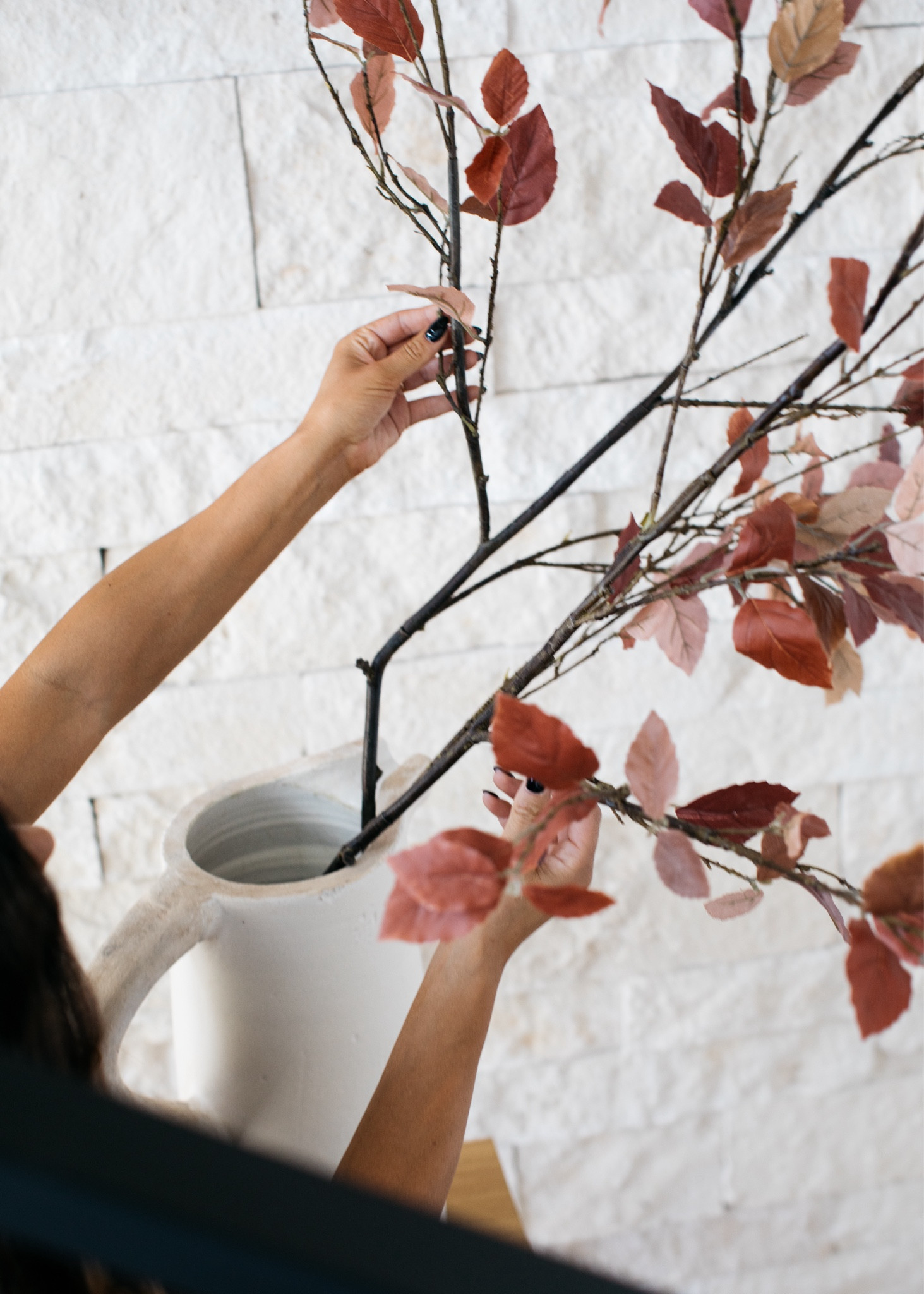 Seasonal decor details. Linking a few of my favorite branches below. They are bendable so you can adjust the height and style as you like.

#LTKStyleTip #LTKSeasonal #LTKHome