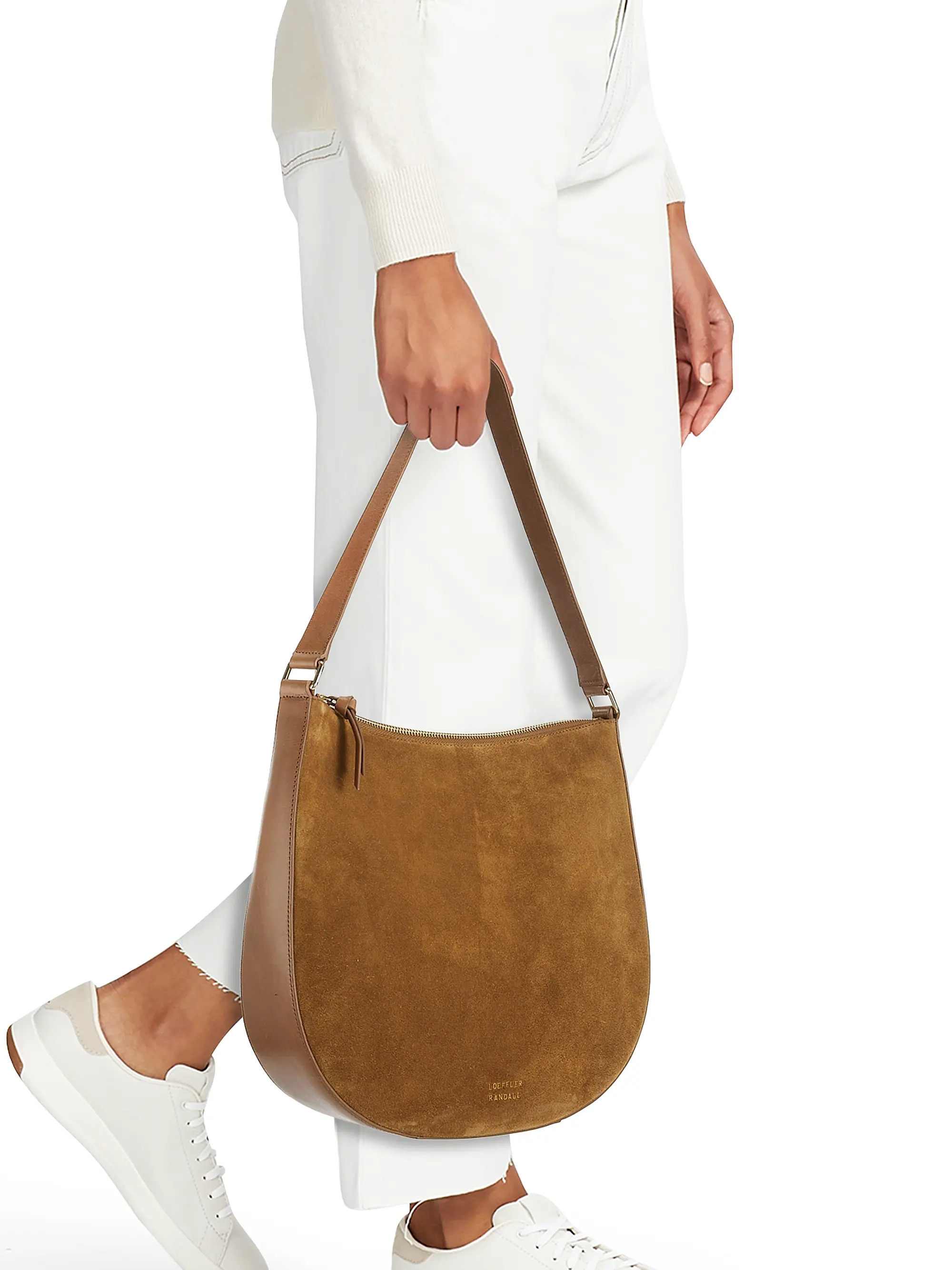 Shop Loeffler Randall Bowen Suede Hobo Bag | Saks Fifth Avenue | Saks Fifth Avenue