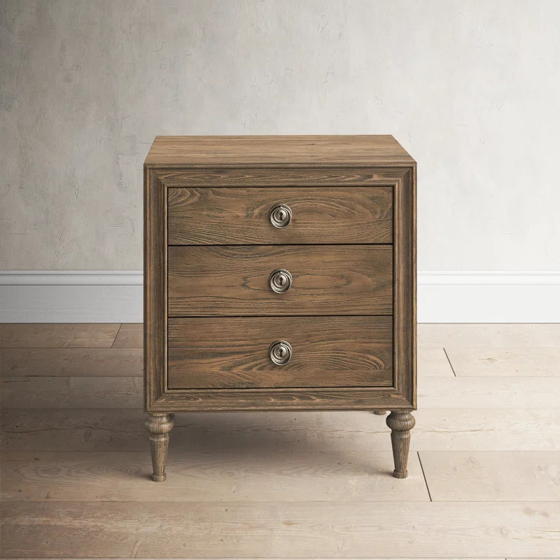 Stacy Solid + Manufactured Wood Nightstand | Wayfair North America