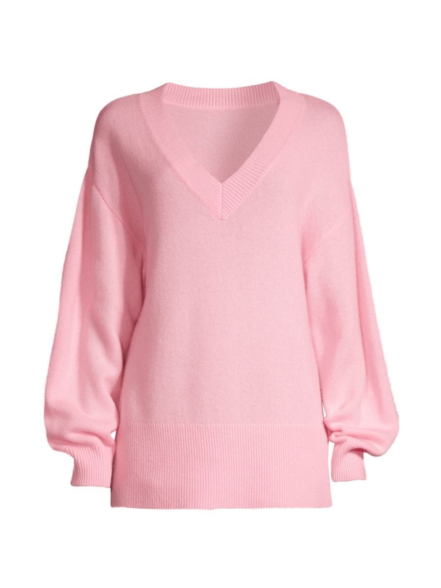 V-Neck Cashmere & Wool-Blend Sweater | Saks Fifth Avenue