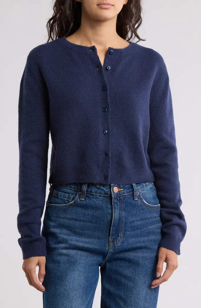 Abound Classic Crewneck Cardigan | Nordstromrack | Nordstrom Rack