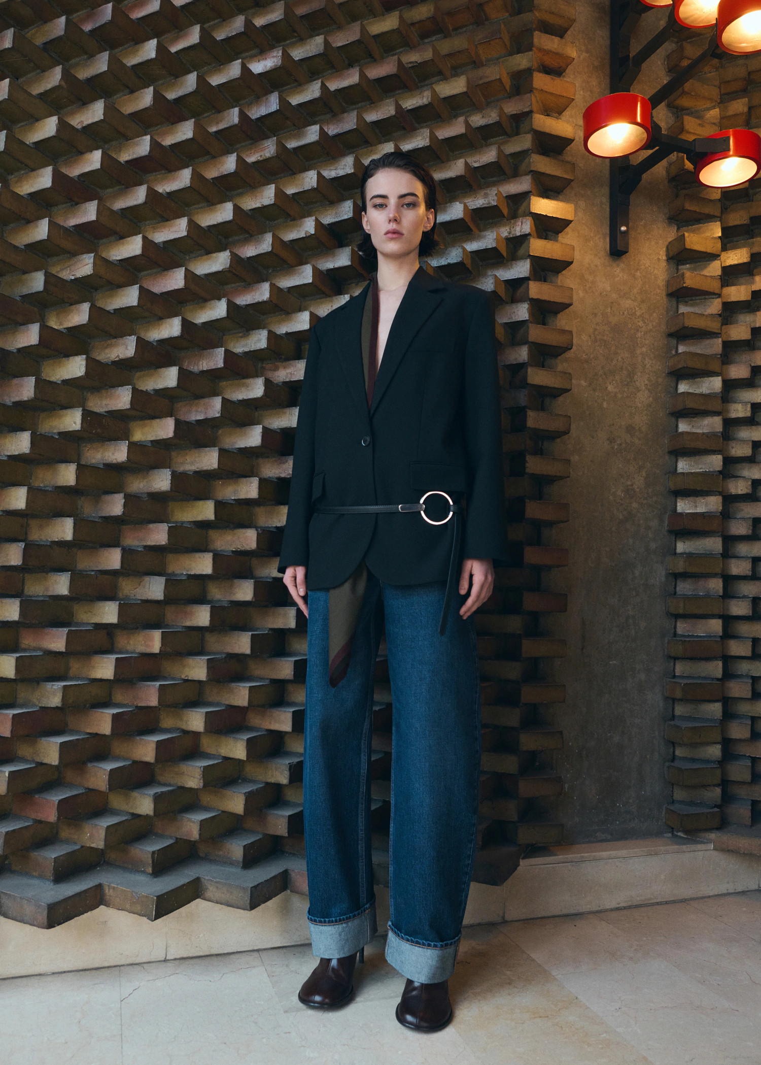 Jean balloon ourlet à revers | Mango EU